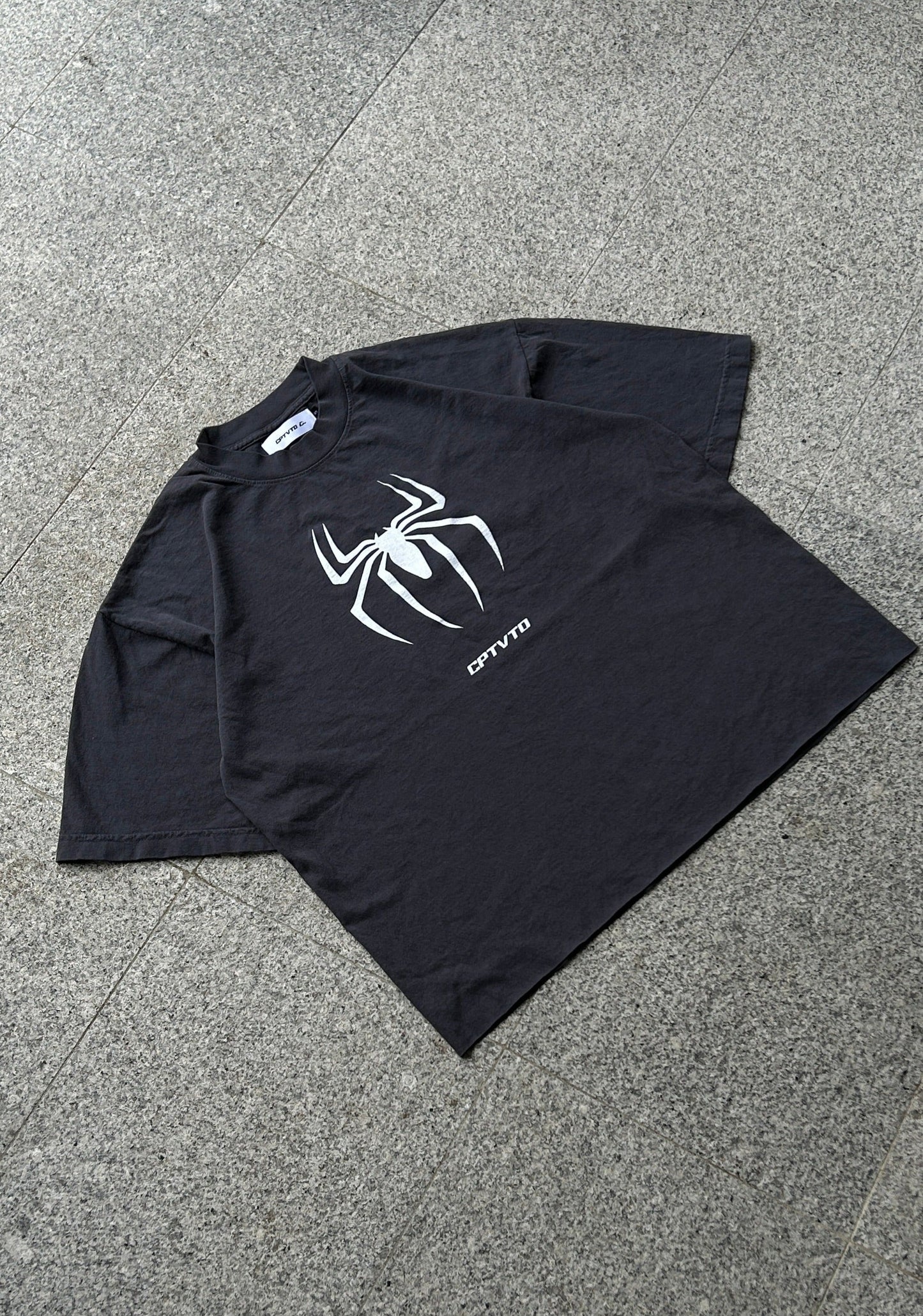 NAVY SPIDER TEE